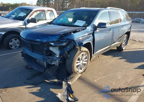 2022 Chevrolet Traverse Fwd Lt Cloth из США, поврежденный, VIN 1GNERGKW1NJ125569